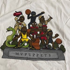MVPUPPETS nike graphic tshirt - Kobe Lebron